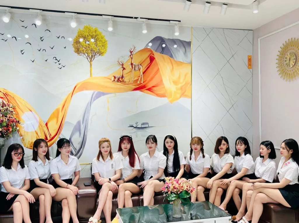 北越河內美女洗頭